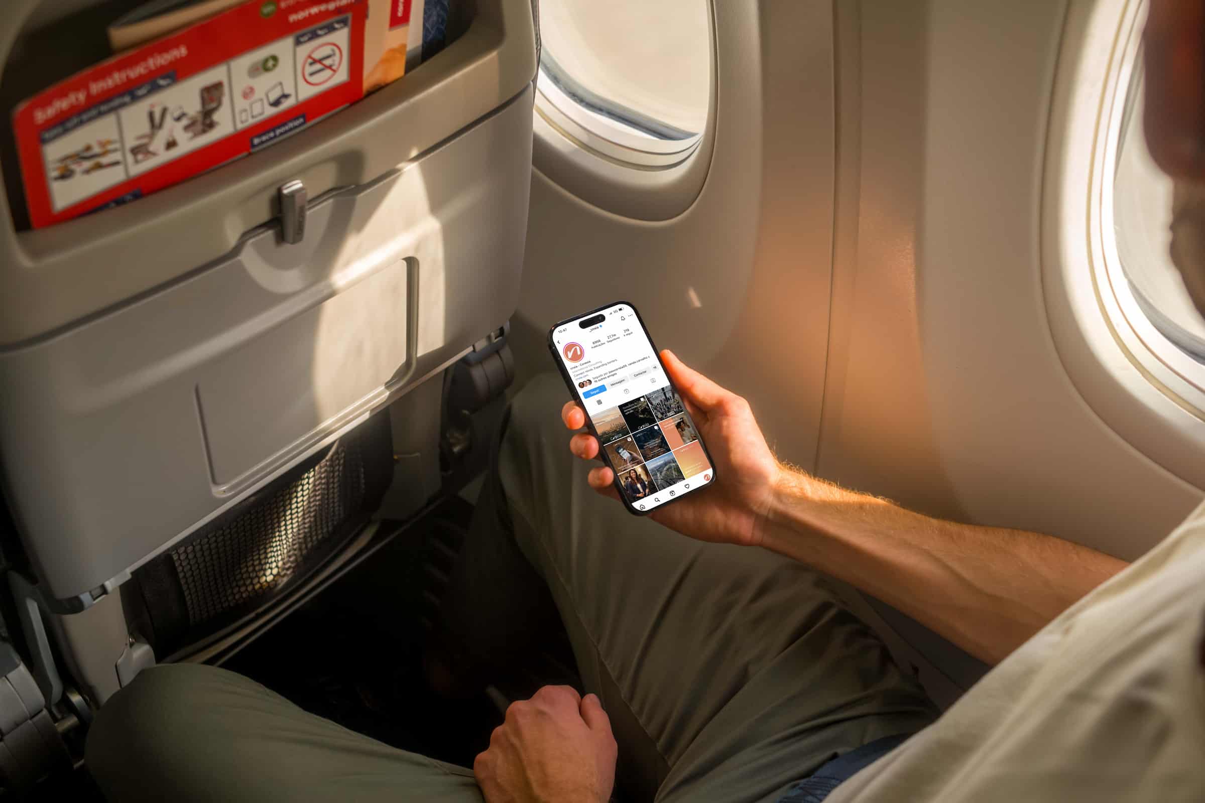 CNXIA In-flight Branding