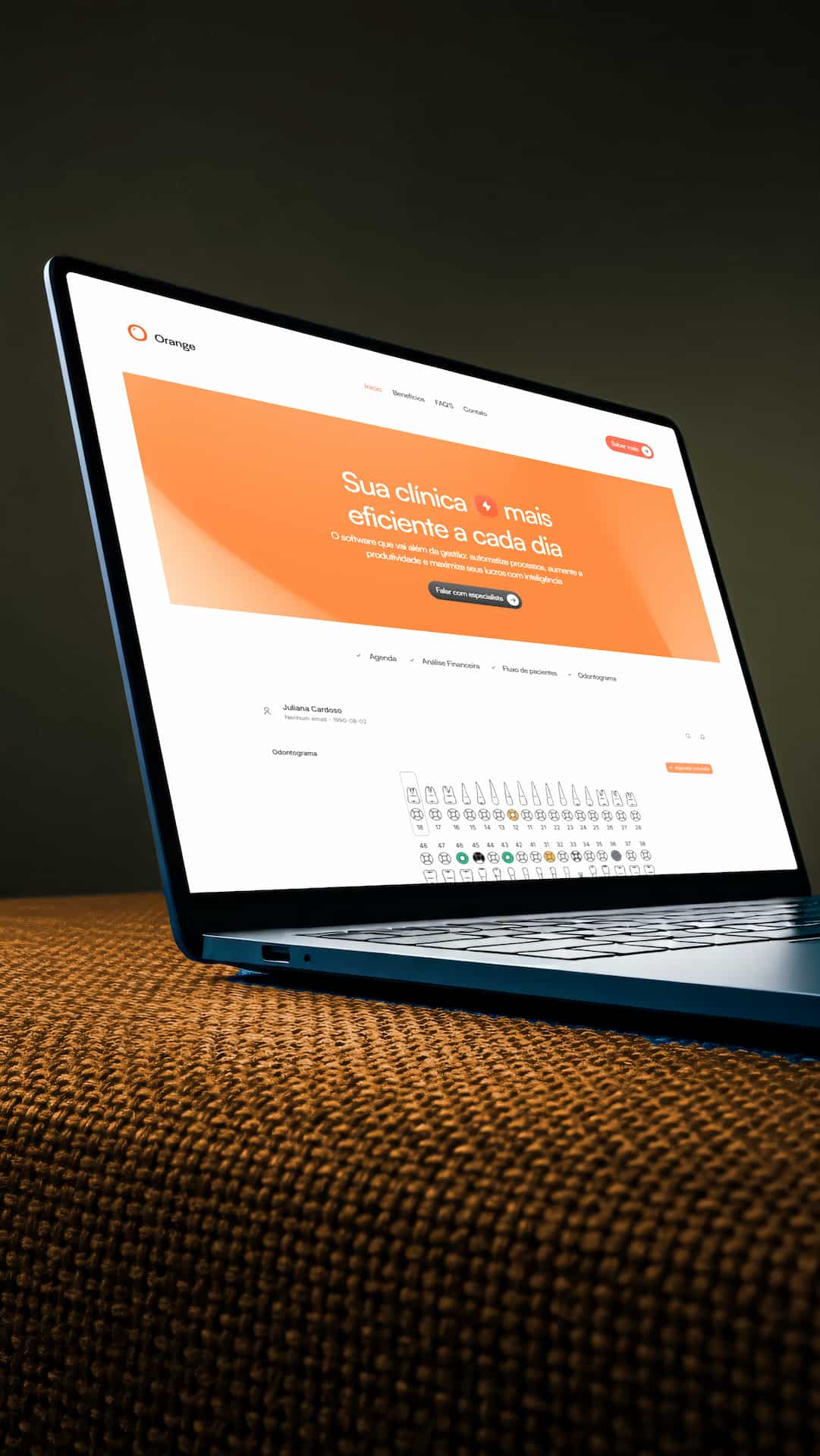 Orange Website View
