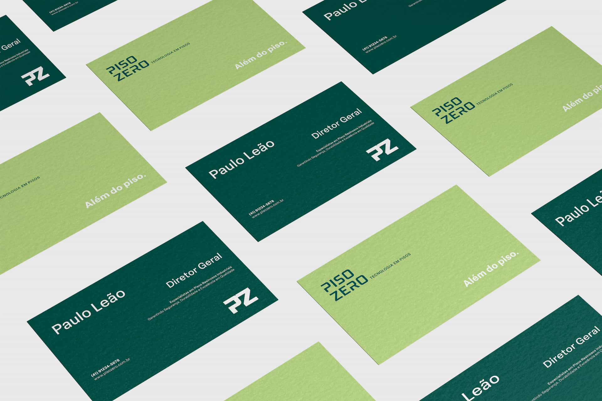 Piso Zero Business Cards
